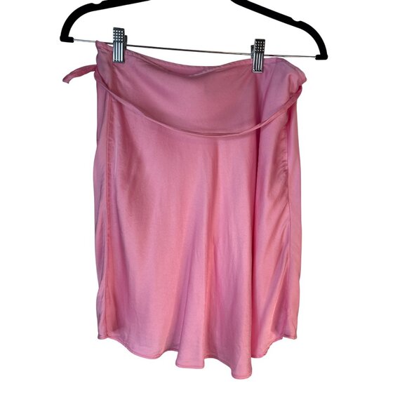 2/$30 ZARA Large Pink Wrap Skirt - Picture 3 of 10